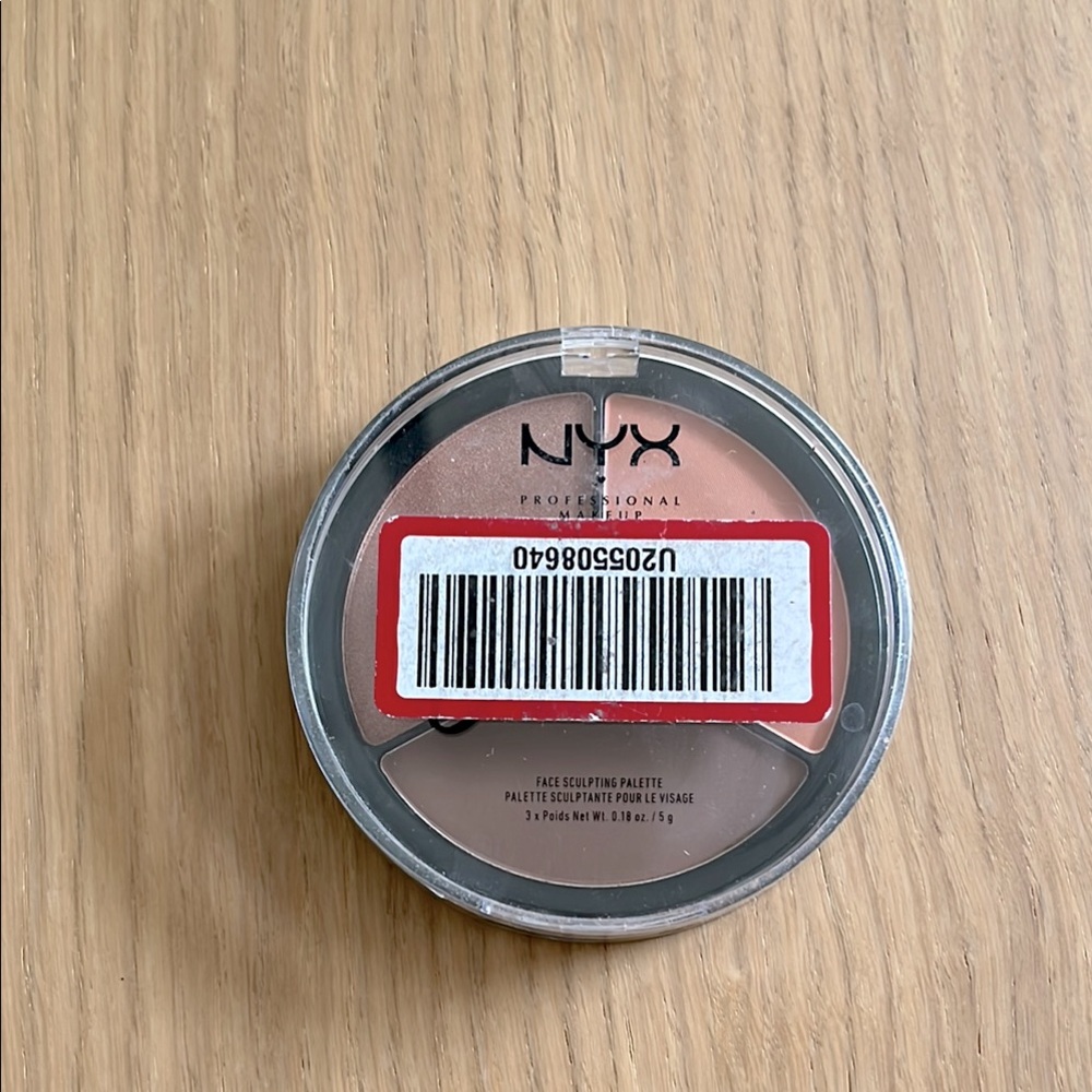 NYX PROFESSIONAL, Face Sculpting Contour Palette - Deep/ Profond